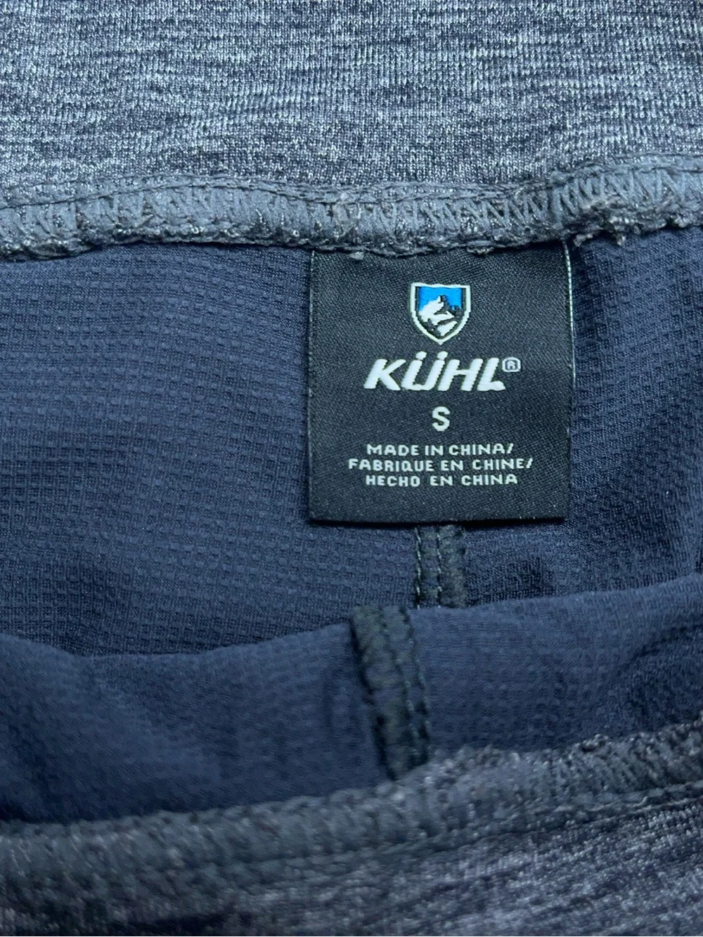 Kuhl FreeFlex Skorts Womens Size Small Outdoor Heather Gray Lined Zip Pockets